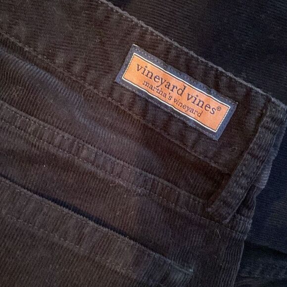 Vineyard Vines Slim Corduroy 5 Pocket Navy Pants 30x32 - Picture 5 of 7